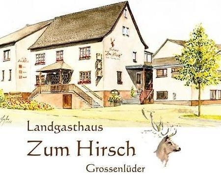 Hotel- Restaurant Zum Hirsch Grossenlueder Экстерьер фото
